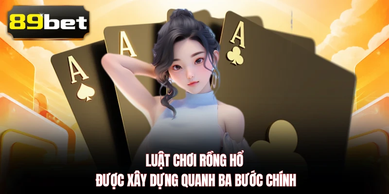 Luật chơi Rồng Hổ được xây dựng quanh ba bước chính